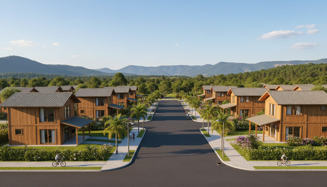 Casas de Madeira Pré-Fabricadas em Cuparaque – MG Casas de Madeira Pré-Fabricadas em Cuparaque – MG