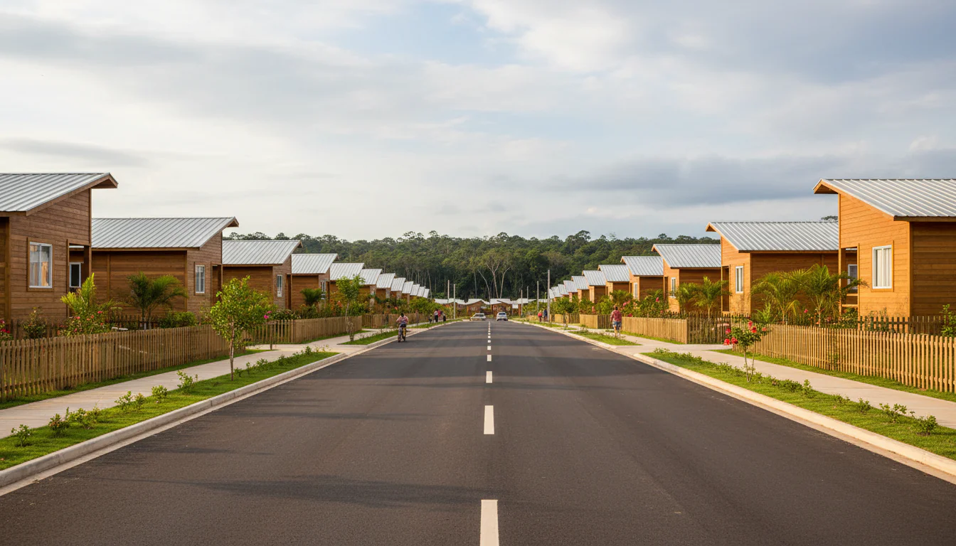 Casas de Madeira Pré-Fabricadas em Laranjal do Jari – AP