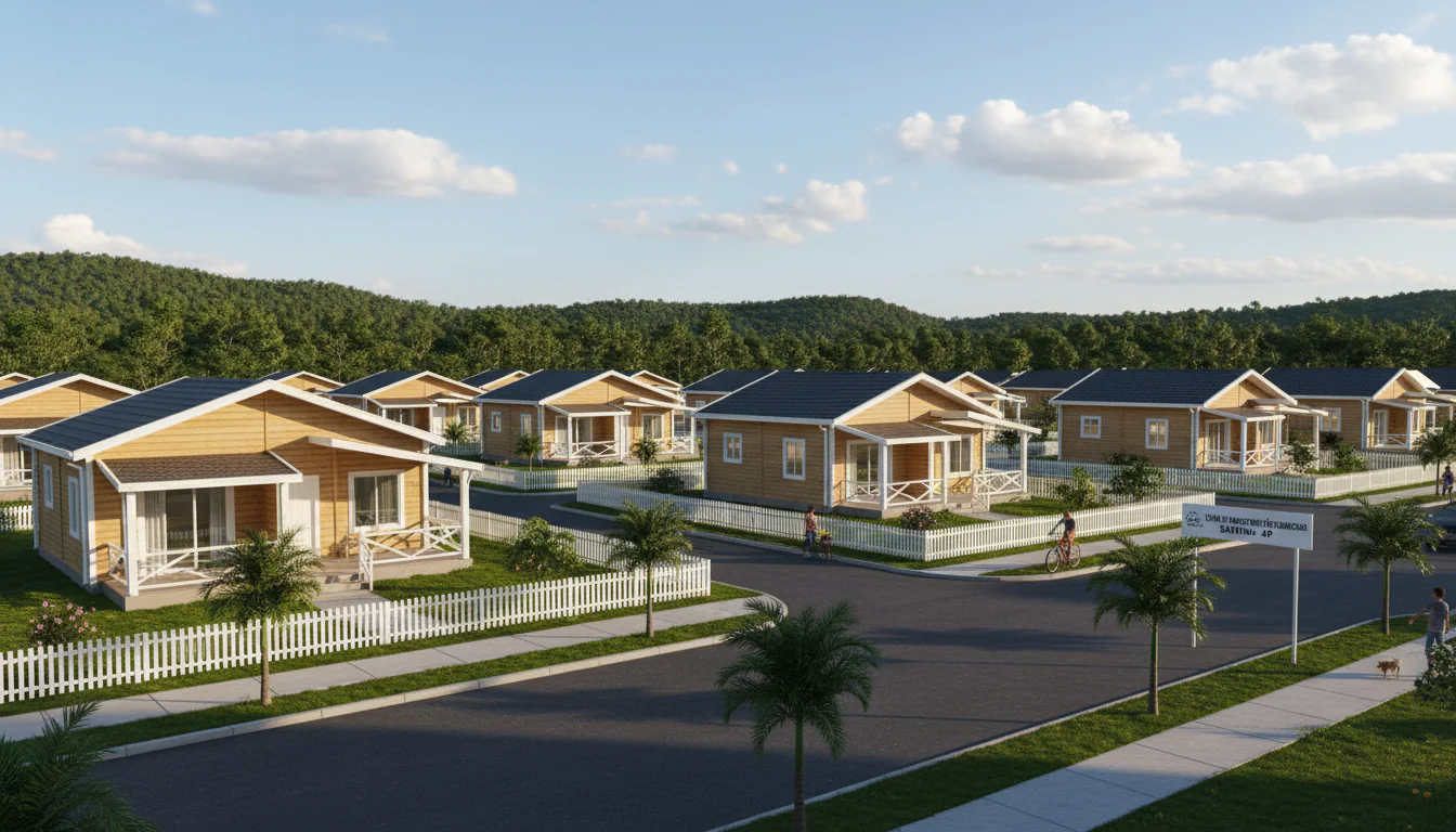 Casas de Madeira Pré-Fabricadas em Santana – AP