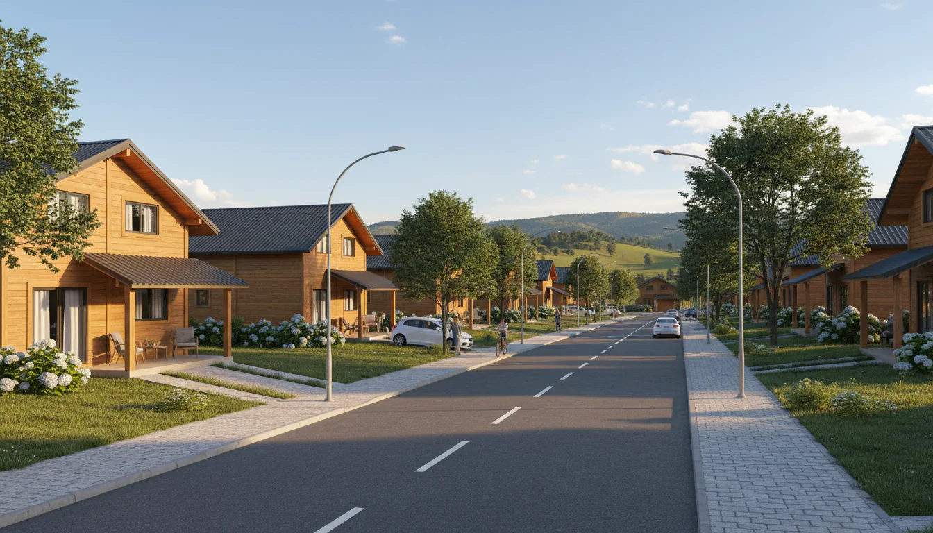 Casas de Madeira Pré-Fabricadas em Goianá – MG