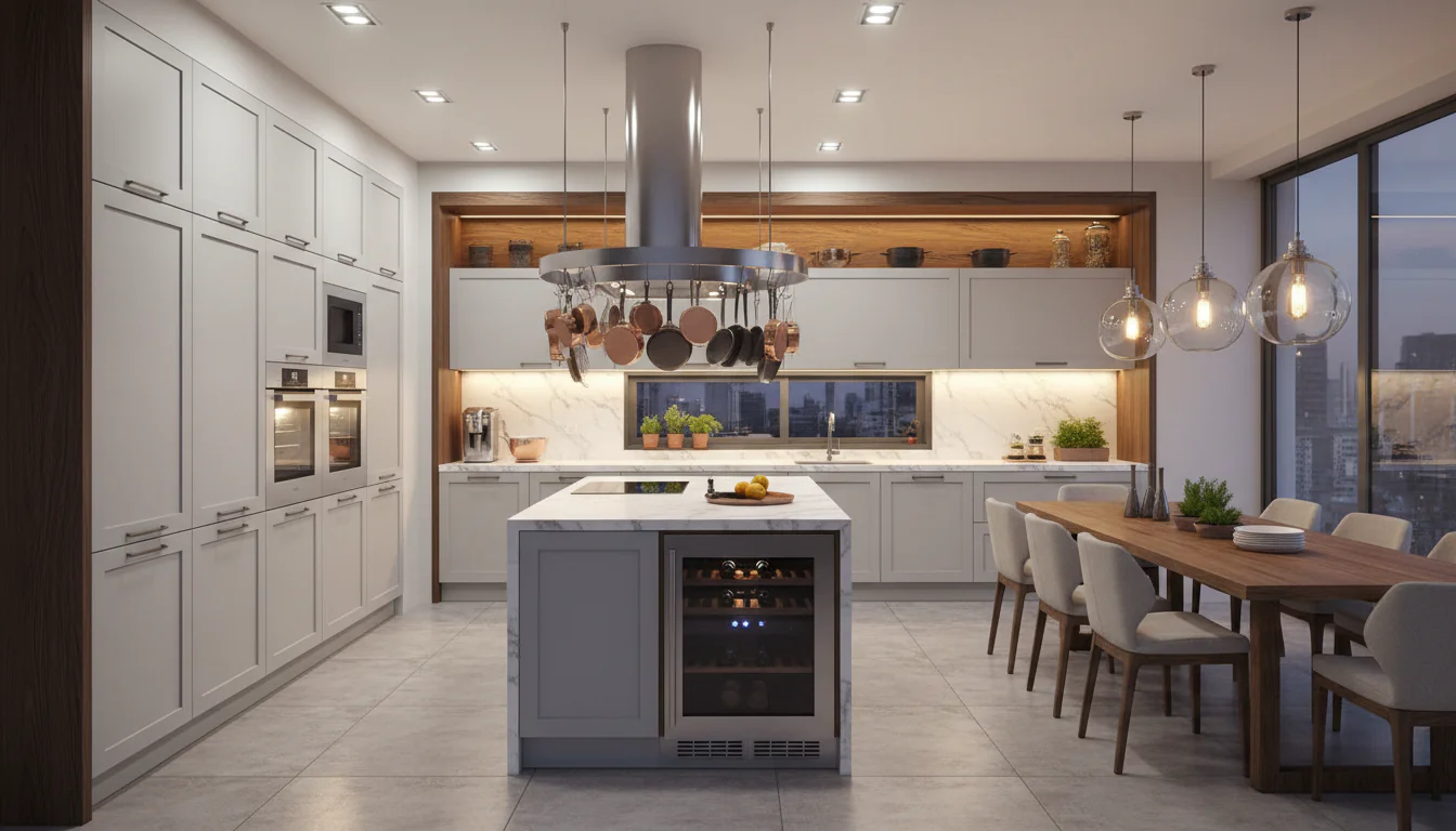 Cozinha com coifa: ideias e dicas para projeto gourmet