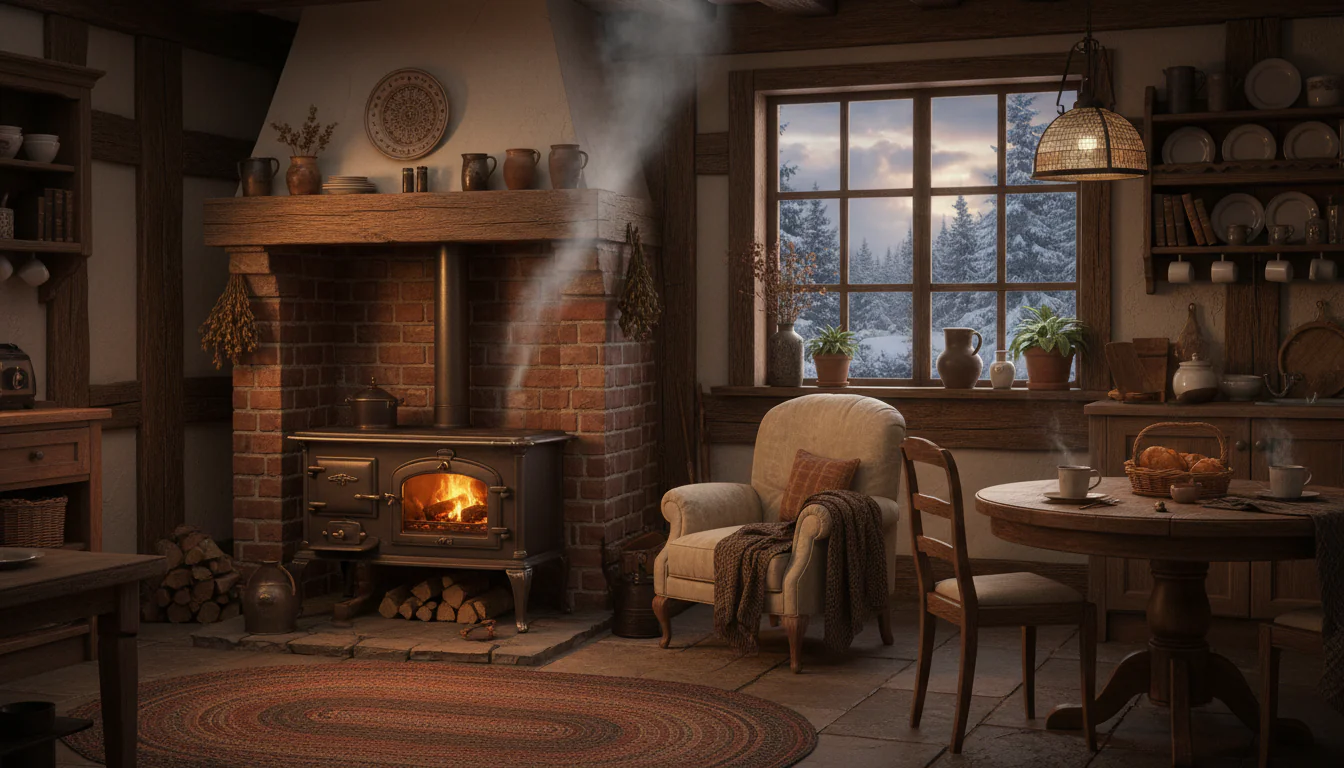 Cozinha com fogão a lenha: ideias com aconchego Cozinha com fogão a lenha: ideias com aconchego