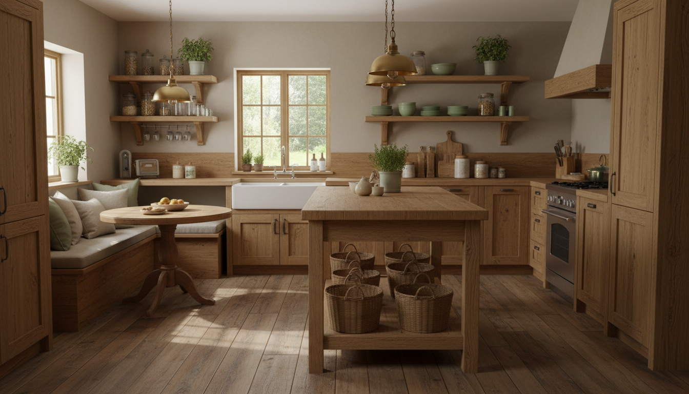 Cozinha de madeira: ideias atemporais para casa