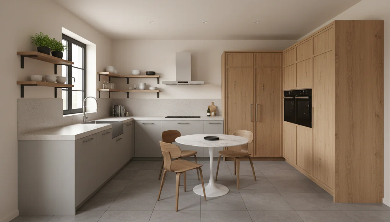 Cozinha em L: modelos funcionais para projeto