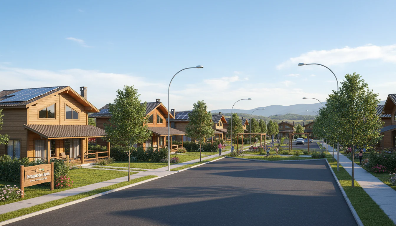 Casas de Madeira Pré-Fabricadas em Leme do Prado – MG