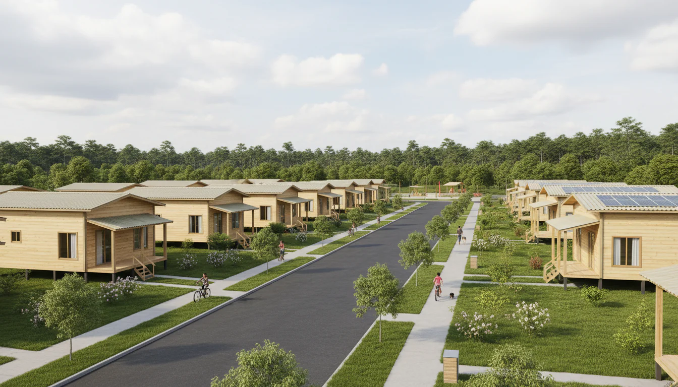 Casas de Madeira Pré-Fabricadas em Bujari – AC Casas de Madeira Pré-Fabricadas em Bujari – AC