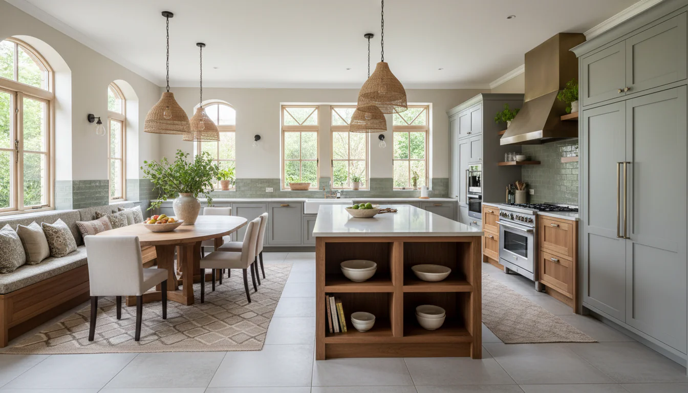 Cozinha grande: formas para ocupar espaço com estilo Cozinha grande: formas para ocupar espaço com estilo