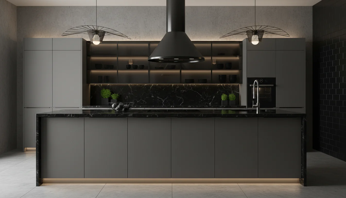 Cozinha preta e cinza: projetos para apostar