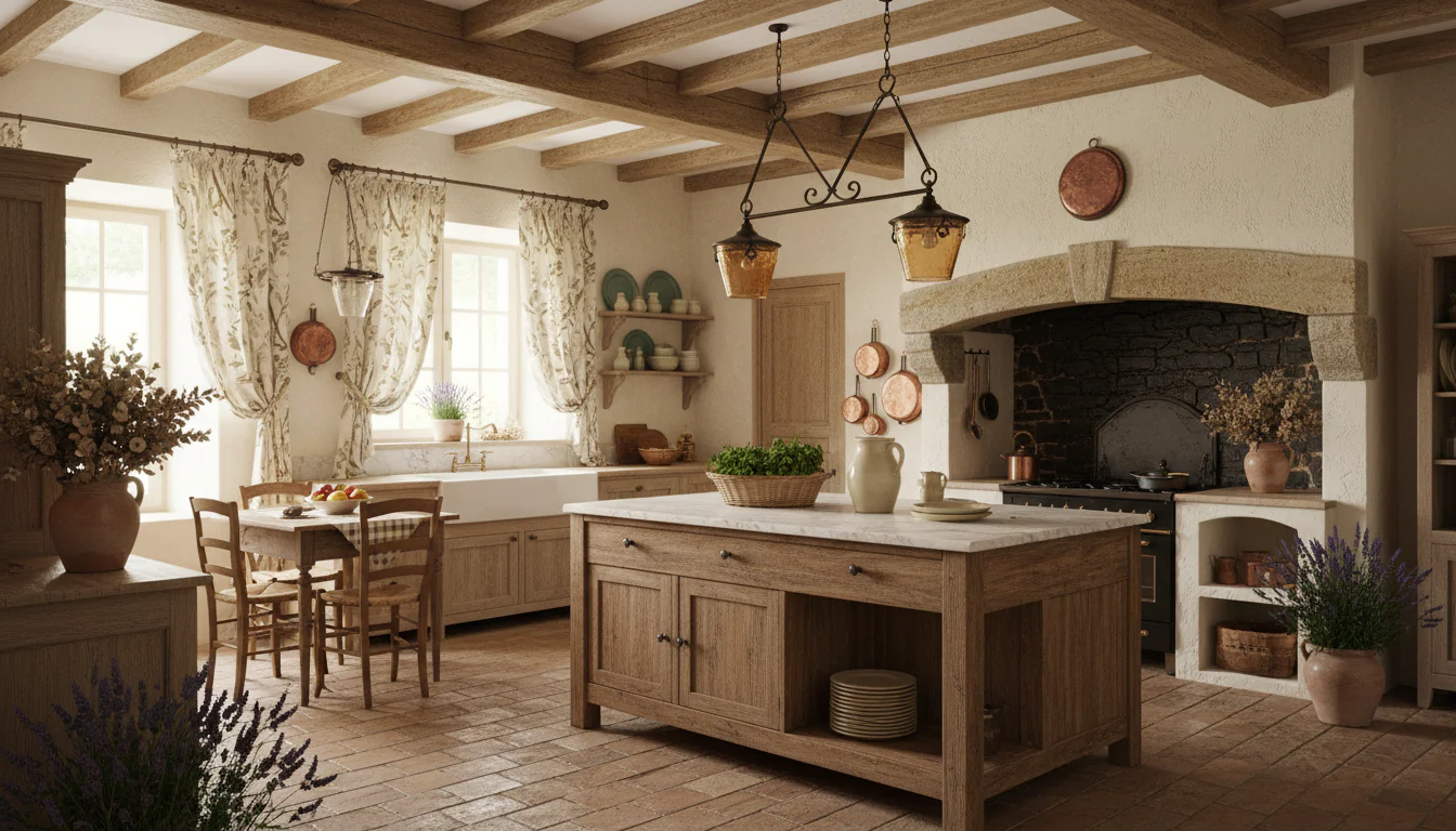 Cozinha provençal: ideias para ambiente rústico