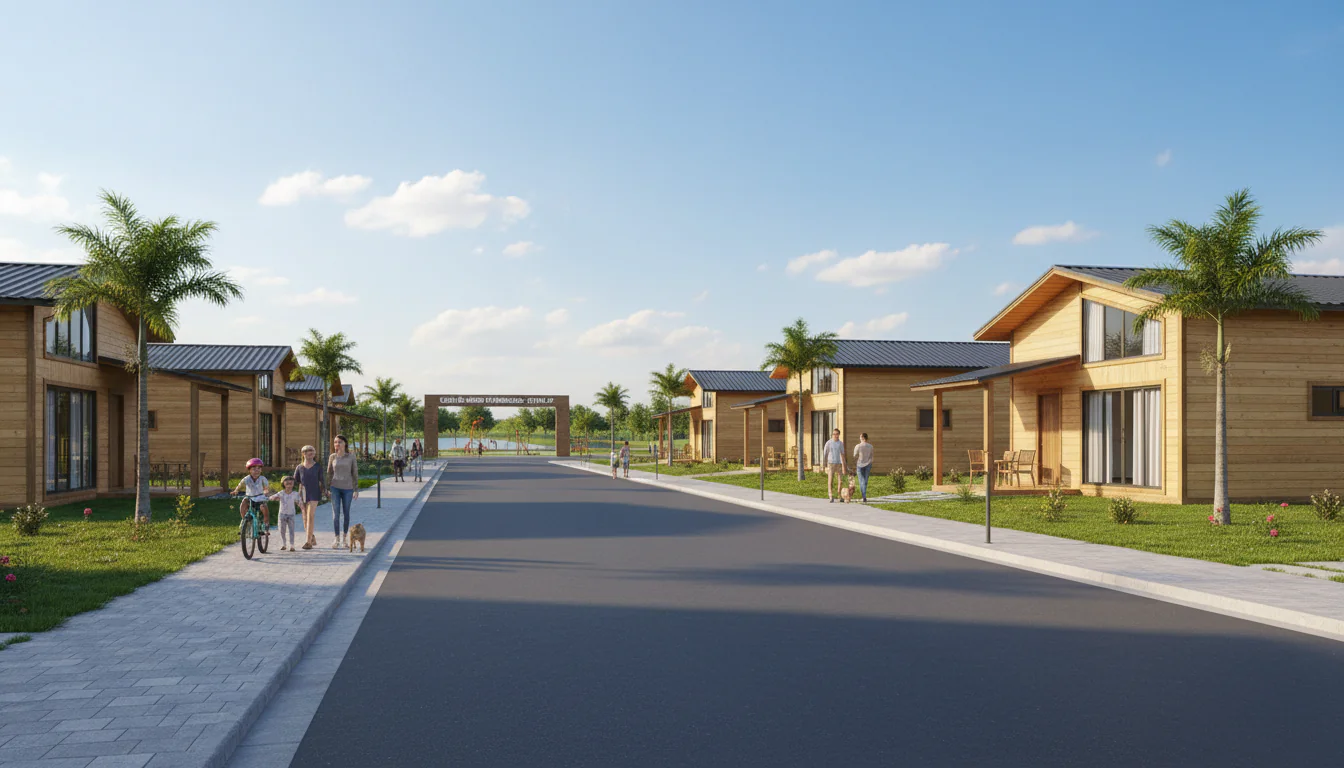 Casas de Madeira Pré-Fabricadas em Cutias – AP