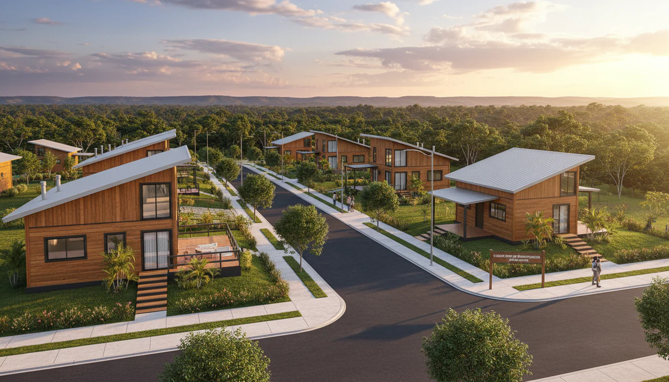 Casas de Madeira Pré-Fabricadas em Itaubal – AP