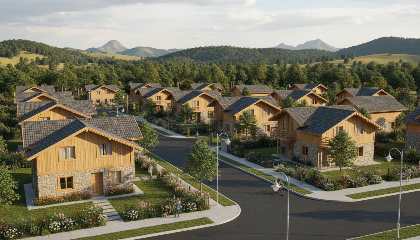 Casas de Madeira Pré-Fabricadas em Pedra Bonita – MG