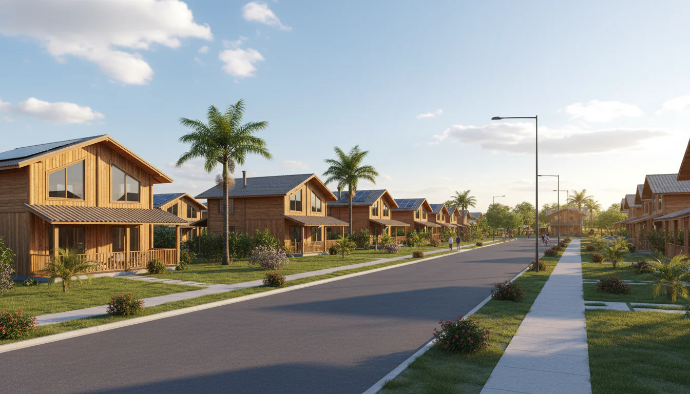 Casas de Madeira Pré-Fabricadas em Novo Horizonte do Oeste – RO