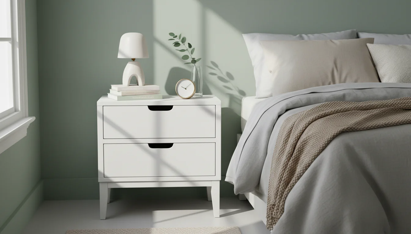 Criado-mudo branco: ideias para decorar com item