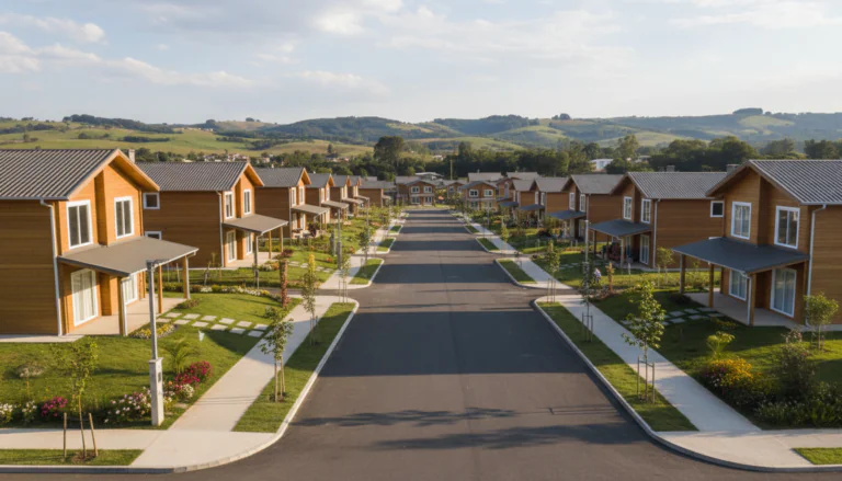 Casas de Madeira Pré-Fabricadas em São Domingos das Dores – MG