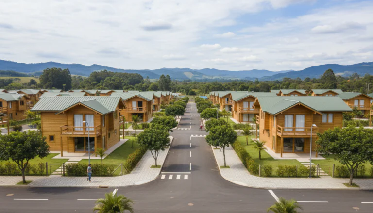 Casas de Madeira Pré-Fabricadas em São Félix de Minas – MG