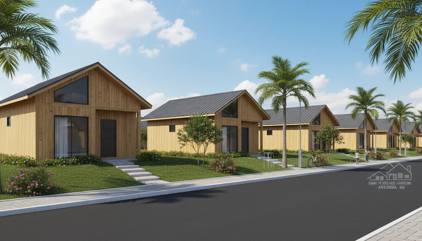 Casas de Madeira Pré-Fabricadas em Anajatuba – MA Casas de Madeira Pré-Fabricadas em Anajatuba – MA