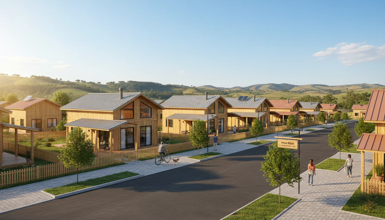 Casas de Madeira Pré-Fabricadas em São Geraldo do Baixio – MG Casas de Madeira Pré-Fabricadas em São Geraldo do Baixio – MG