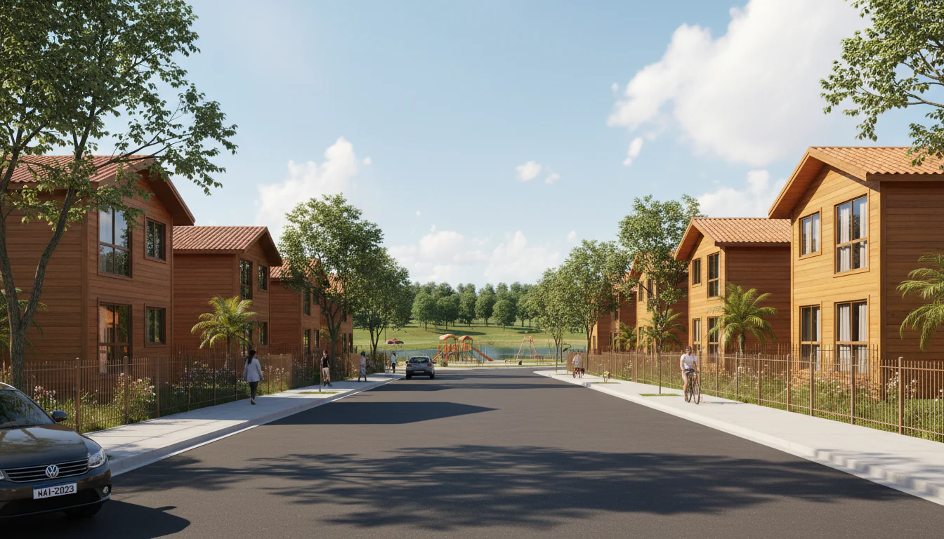 Casas de Madeira Pré-Fabricadas em Araioses – MA