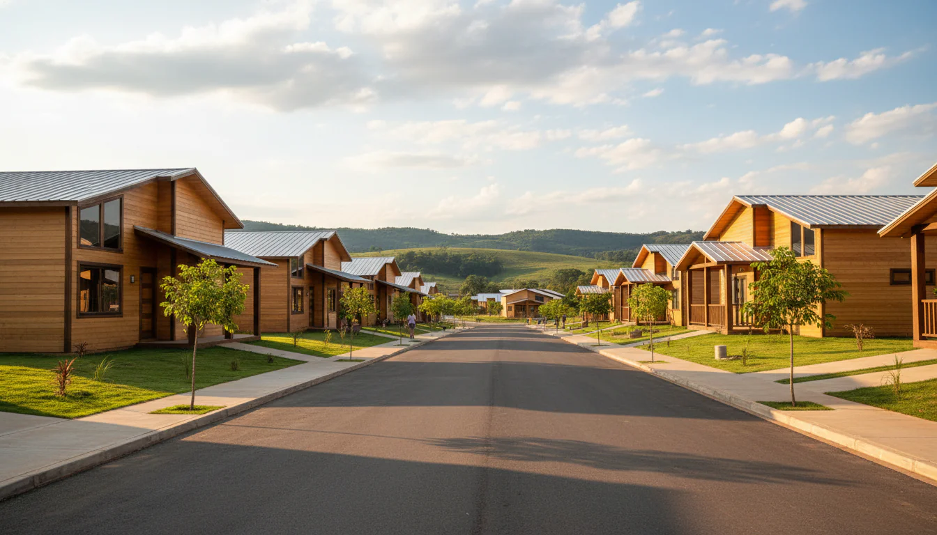 Casas de Madeira Pré-Fabricadas em São João do Pacuí – MG