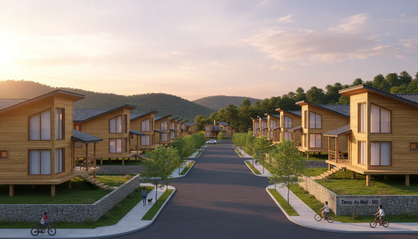 Casas de Madeira Pré-Fabricadas em Tocos do Moji – MG Casas de Madeira Pré-Fabricadas em Tocos do Moji – MG