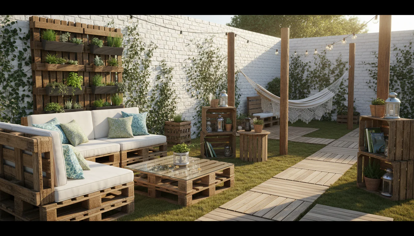 Decoração com pallets: ideias e tutoriais para criar Decoração com pallets: ideias e tutoriais para criar