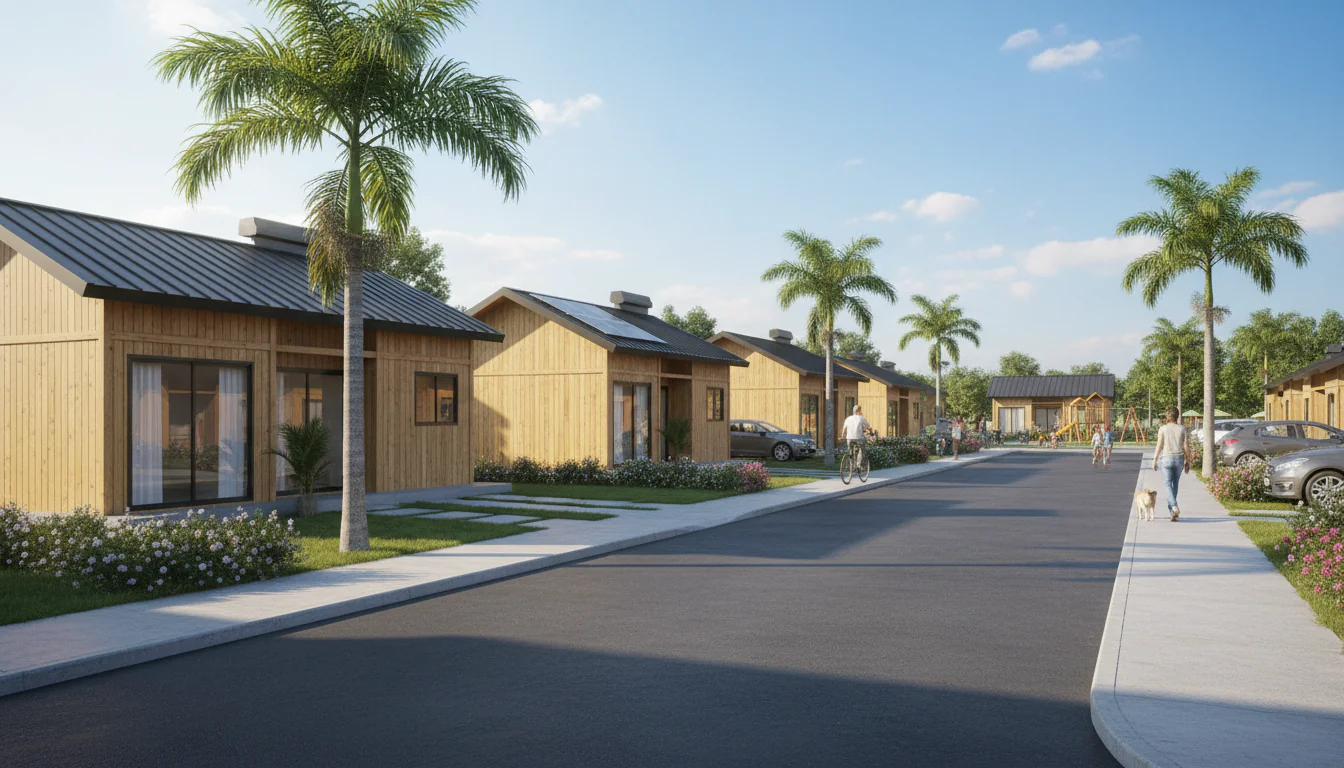 Casas de Madeira Pré-Fabricadas em Vila Valério – ES