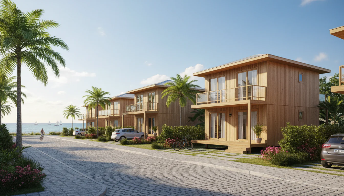 Casas de Madeira Pré-Fabricadas em Armação dos Búzios – RJ