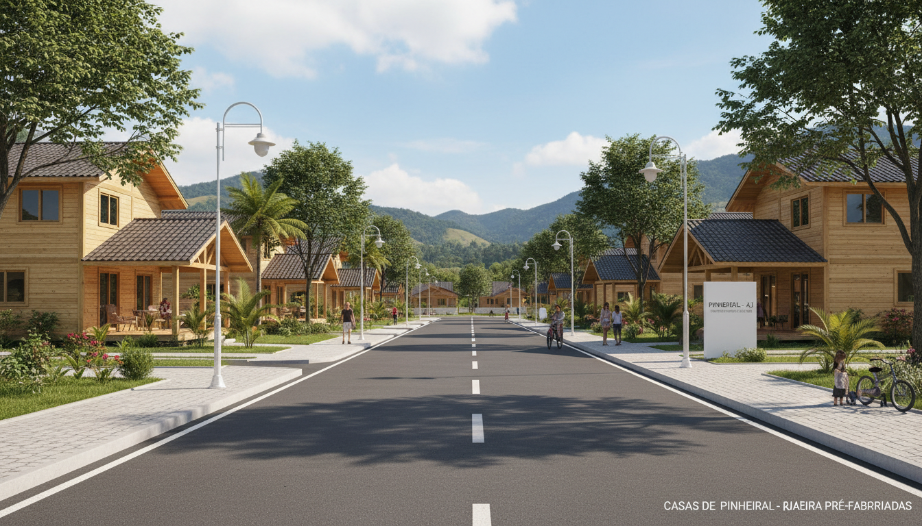 Casas de Madeira Pré-Fabricadas em Pinheiral – RJ Casas de Madeira Pré-Fabricadas em Pinheiral – RJ