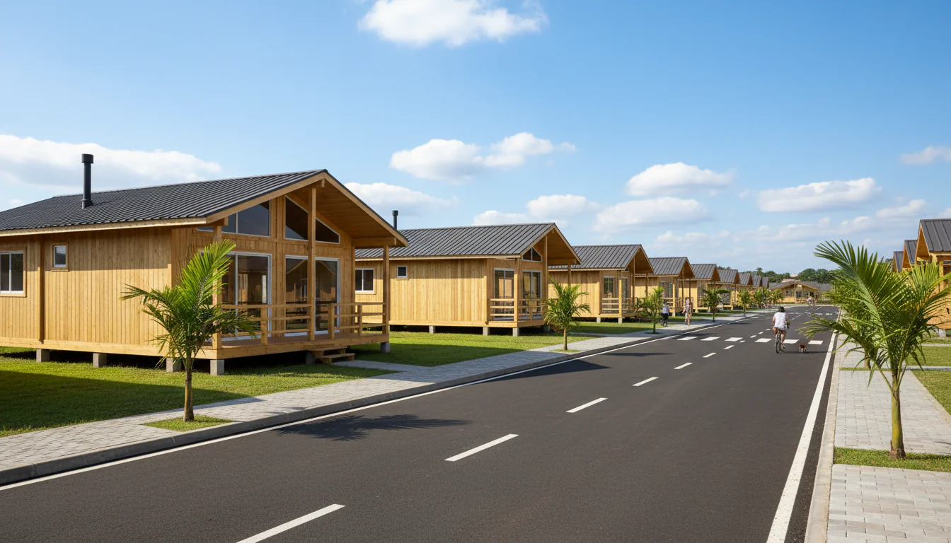 Casas de Madeira Pré-Fabricadas em Godofredo Viana – MA