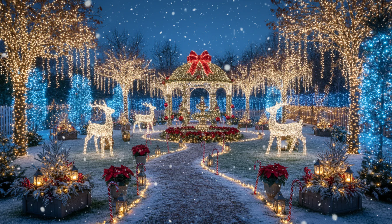 Decoração de Natal para jardim: ideias para surpreender Decoração de Natal para jardim: ideias para surpreender