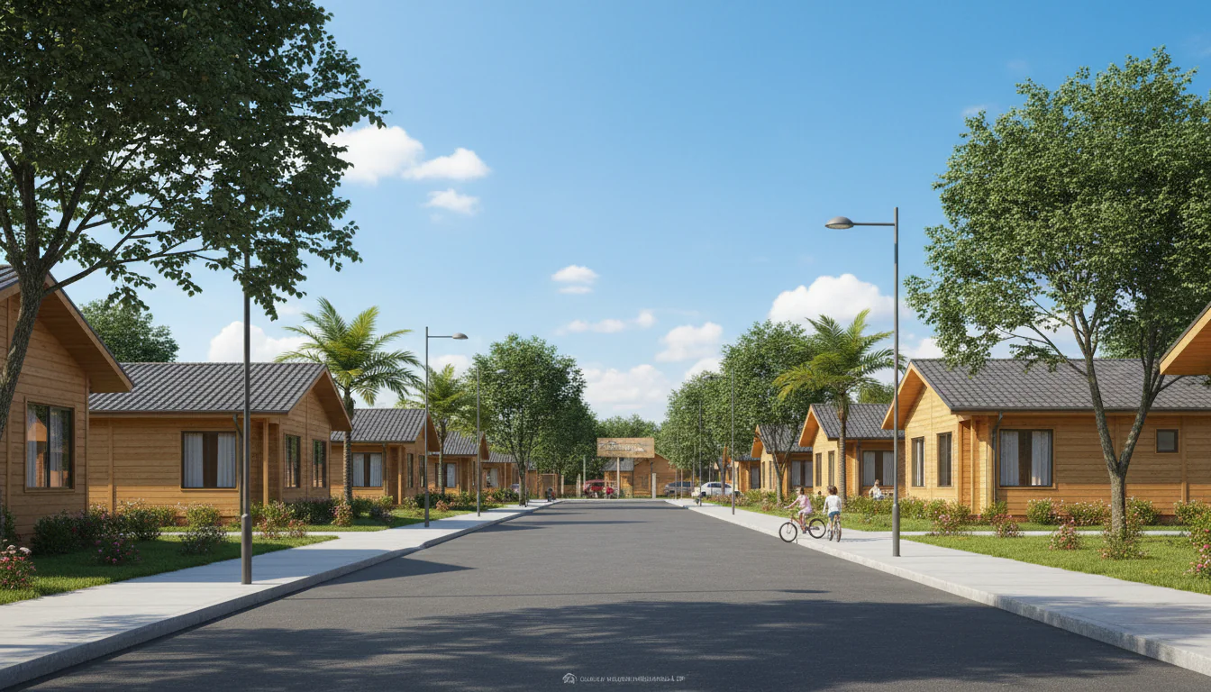 Casas de Madeira Pré-Fabricadas em Ipiguá – SP