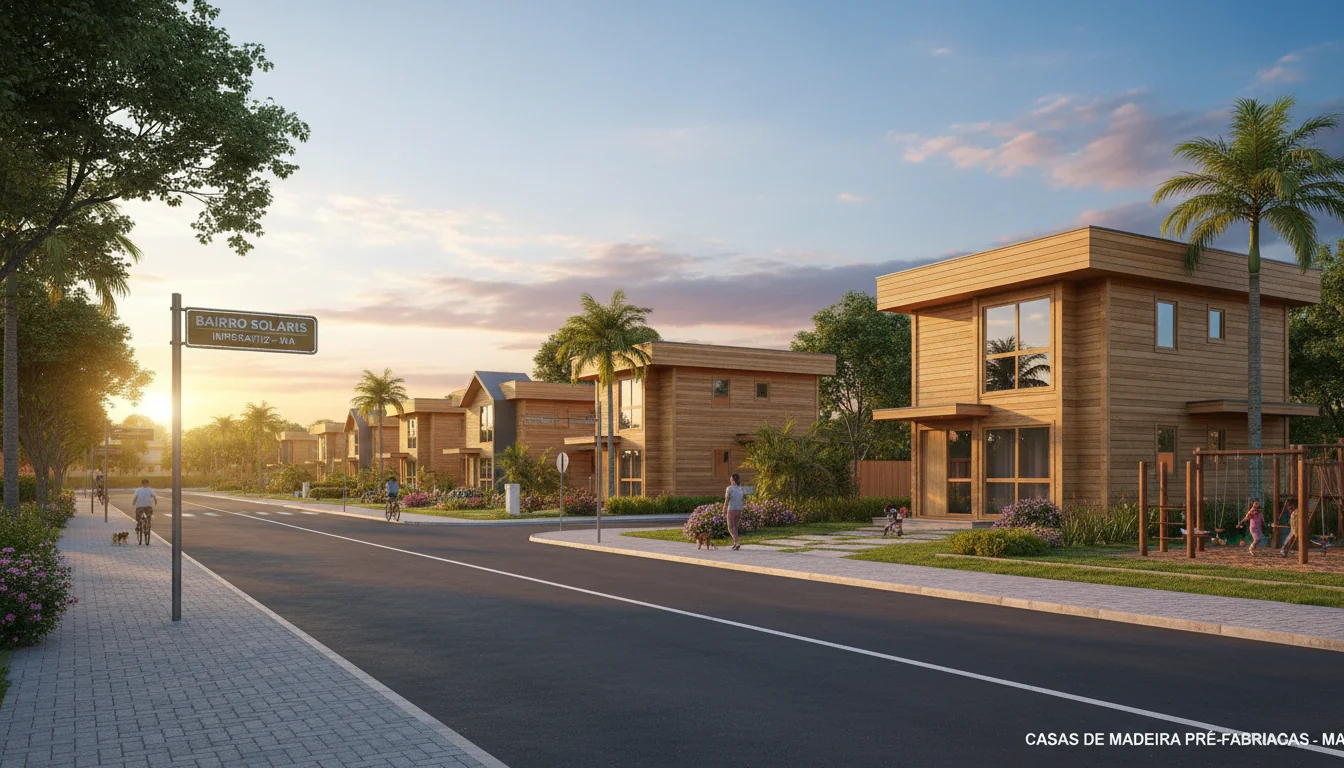 Casas de Madeira Pré-Fabricadas em Imperatriz – MA Casas de Madeira Pré-Fabricadas em Imperatriz – MA