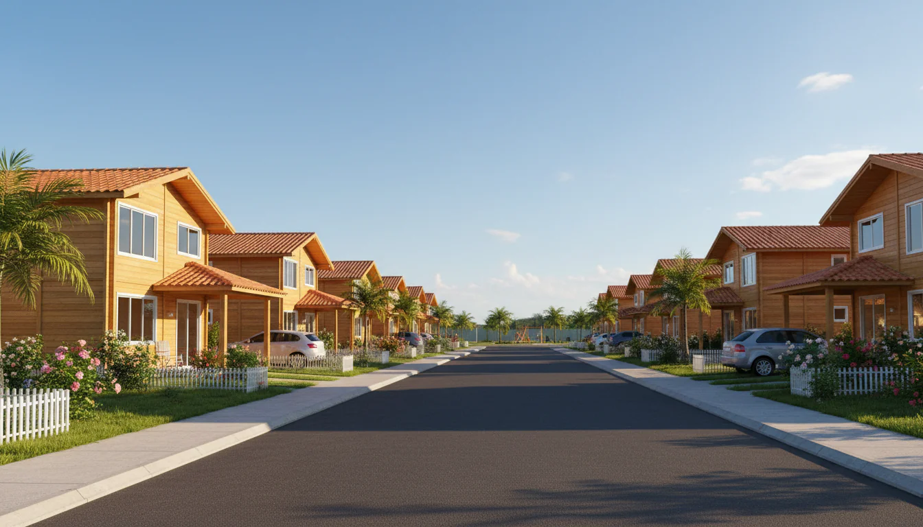 Casas de Madeira Pré-Fabricadas em São Luís Gonzaga do Maranhão – MA