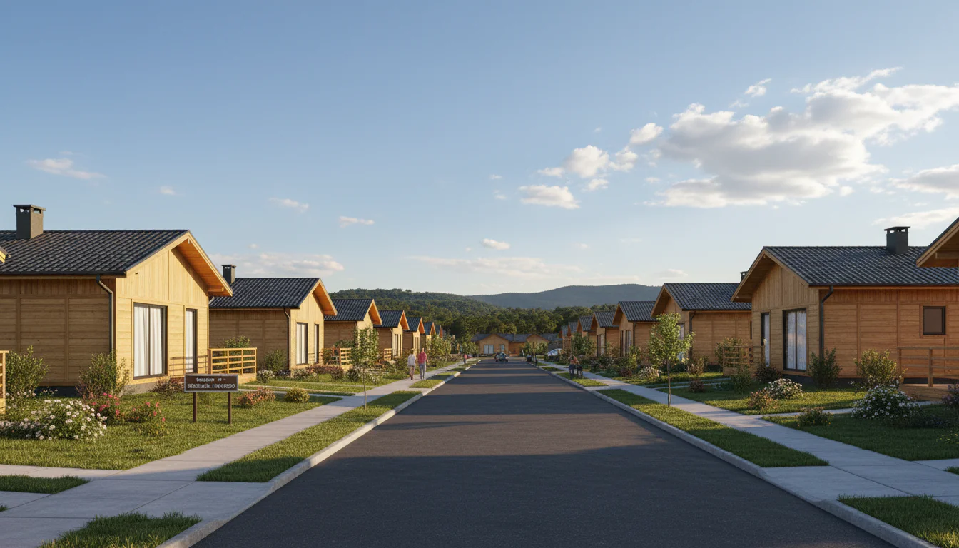 Casas de Madeira Pré-Fabricadas em Quadra – SP