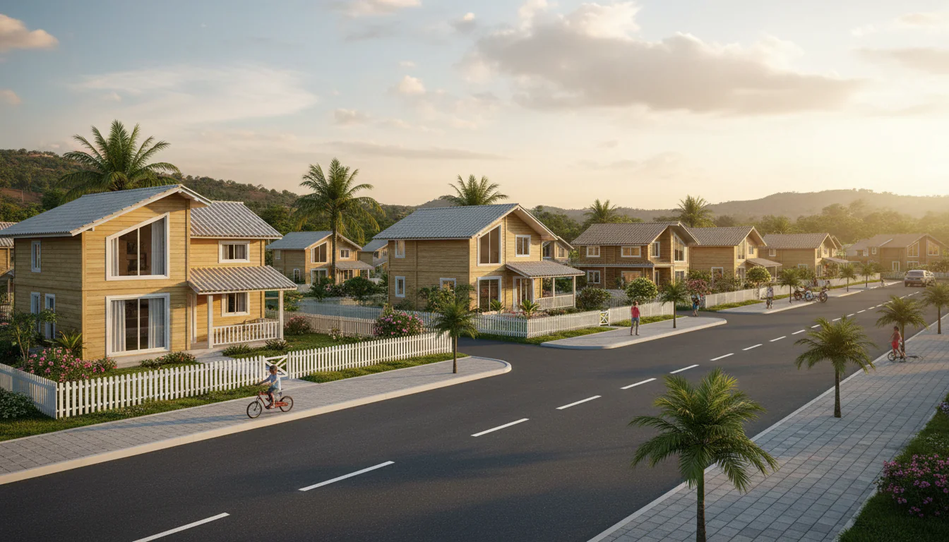 Casas de Madeira Pré-Fabricadas em Lima Campos – MA