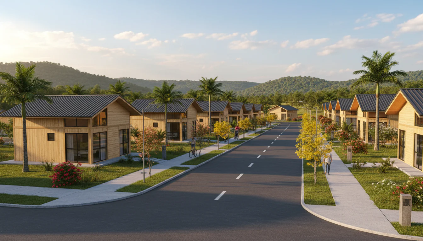 Casas de Madeira Pré-Fabricadas em Loreto – MA