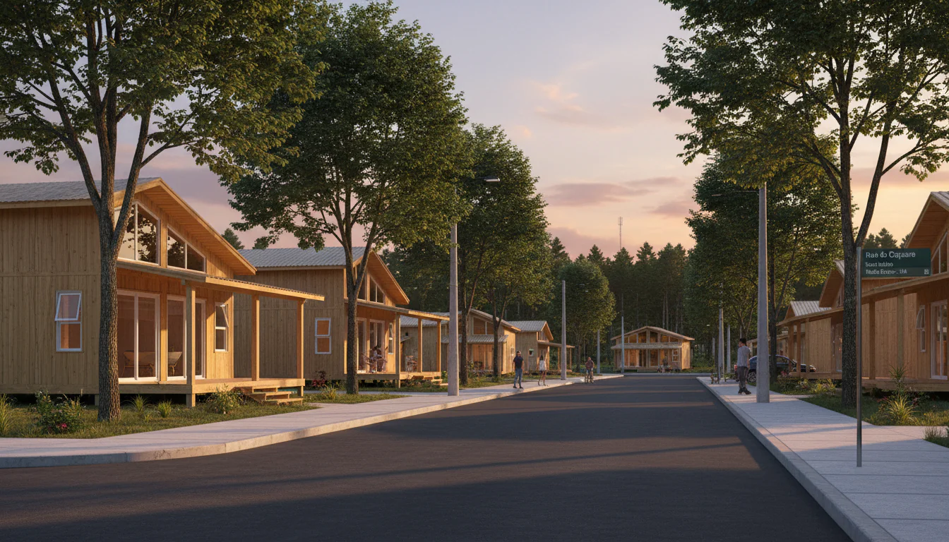 Casas de Madeira Pré-Fabricadas em Mata Roma – MA