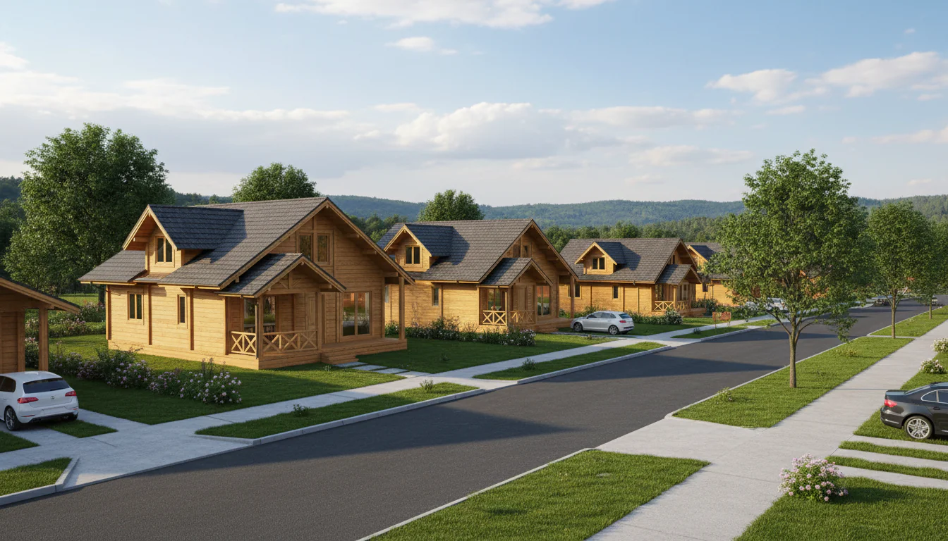 Casas de Madeira Pré-Fabricadas em Arapuã – PR