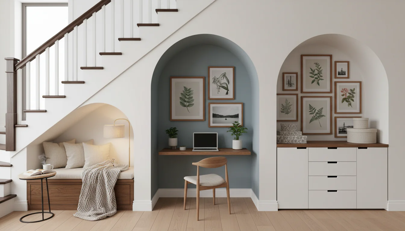 Inspirações para decorar: espaço embaixo da escada