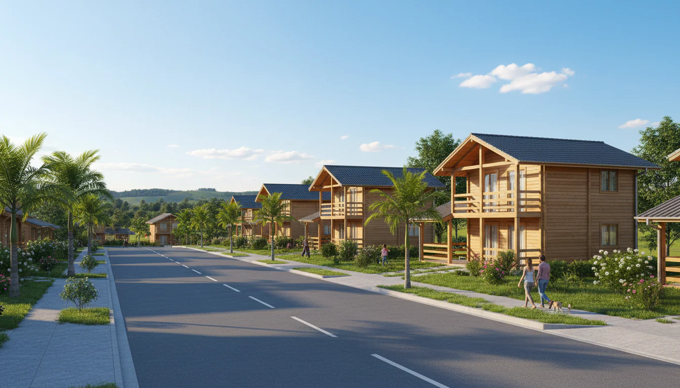 Casas de Madeira Pré-Fabricadas em Bom Jesus do Sul – PR