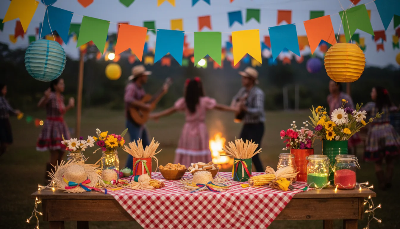 Decoração de Festa Junina: ideias coloridas e baratas