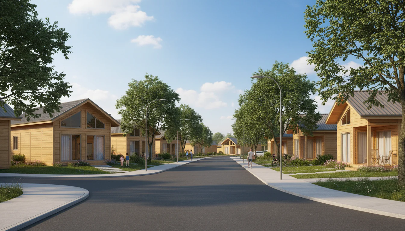 Casas de Madeira Pré-Fabricadas em Nova Iorque – MA