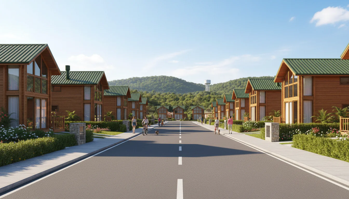 Casas de Madeira Pré-Fabricadas em Cruzmaltina – PR