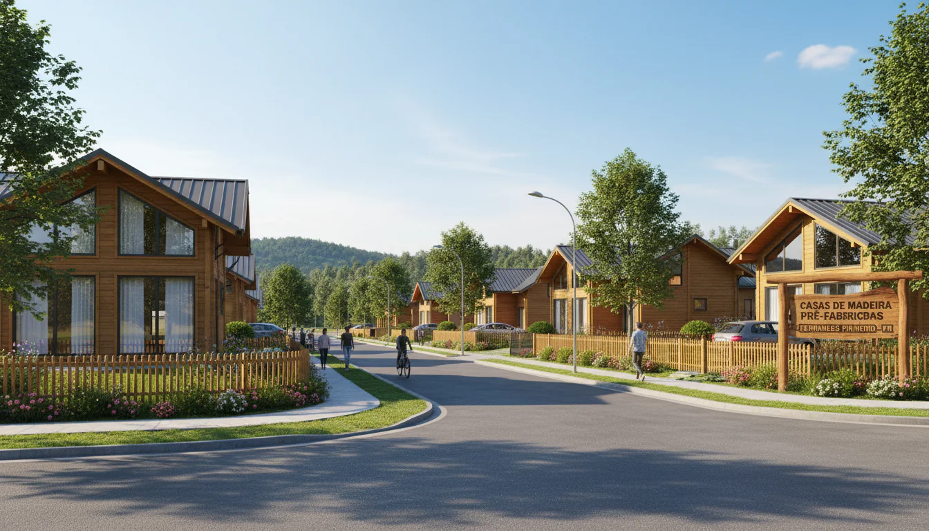 Casas de Madeira Pré-Fabricadas em Fernandes Pinheiro – PR