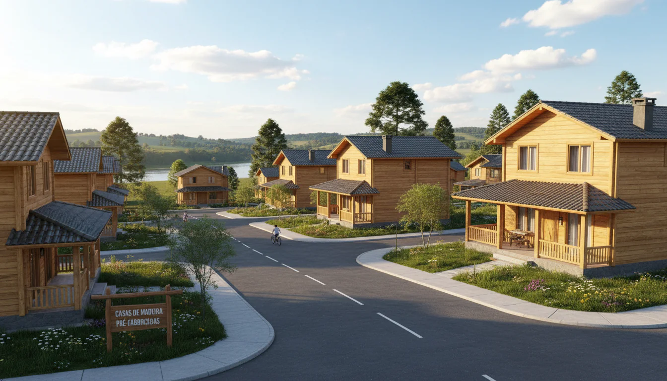 Casas de Madeira Pré-Fabricadas em Foz do Jordão – PR Casas de Madeira Pré-Fabricadas em Foz do Jordão – PR