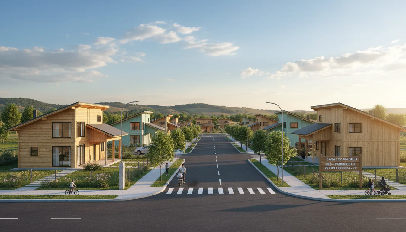 Casas de Madeira Pré-Fabricadas em Prado Ferreira – PR Casas de Madeira Pré-Fabricadas em Prado Ferreira – PR