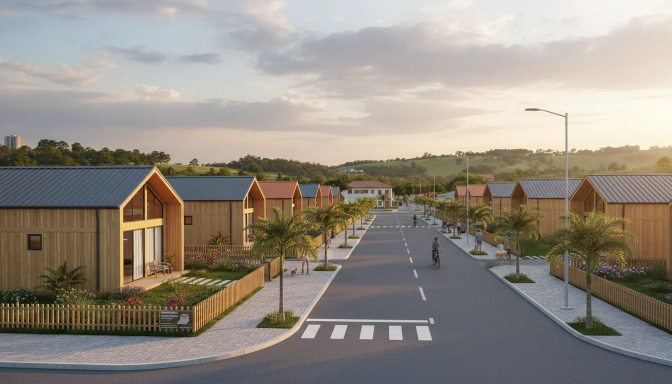 Casas de Madeira Pré-Fabricadas em Presidente Vargas – MA