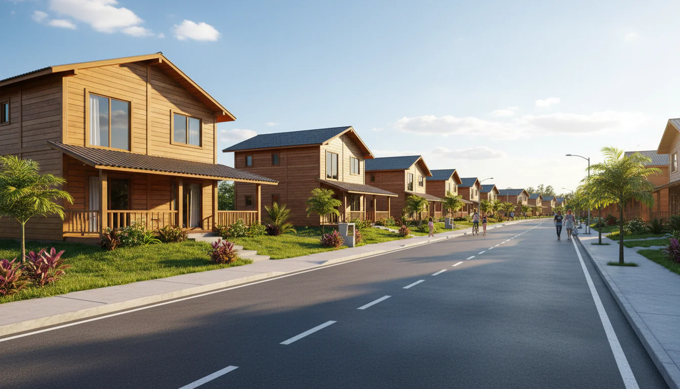 Casas de Madeira Pré-Fabricadas em Sambaíba – MA Casas de Madeira Pré-Fabricadas em Sambaíba – MA