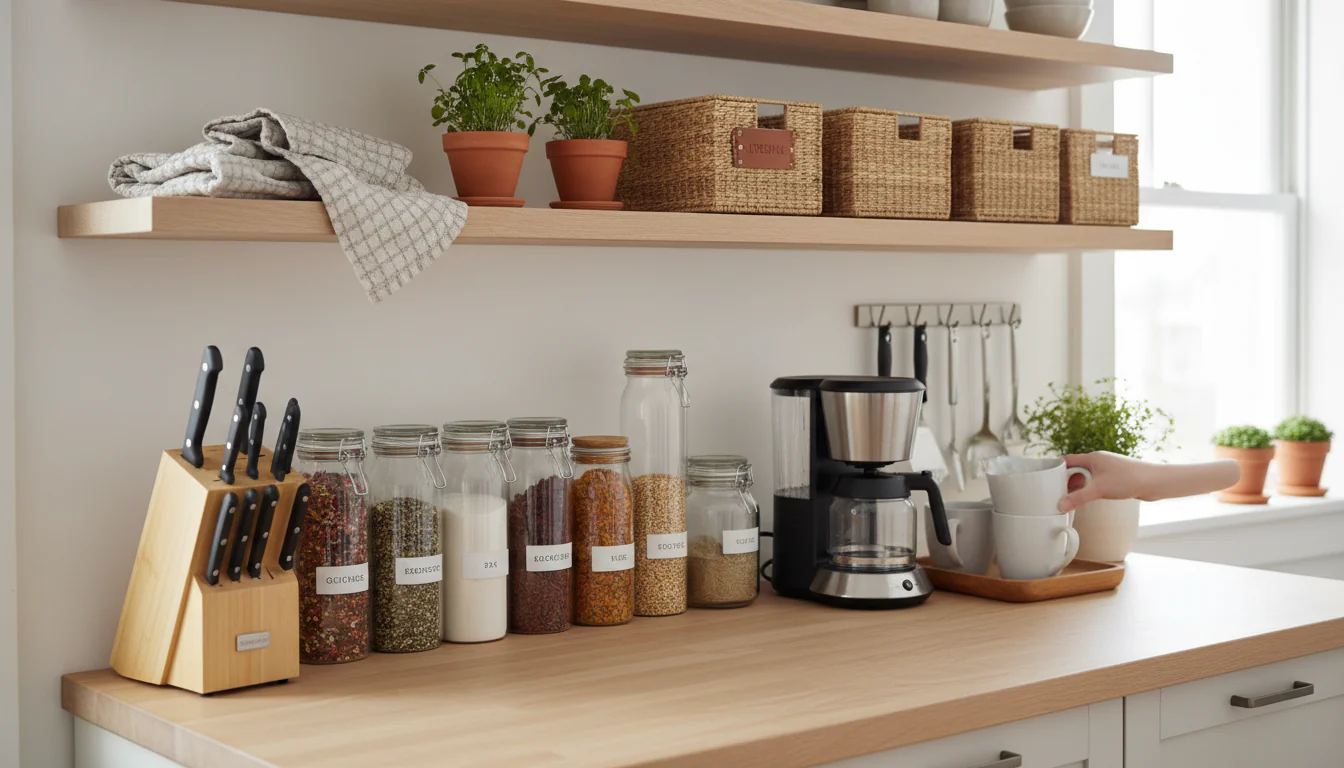 Dicas para deixar cozinha: prática e organizada